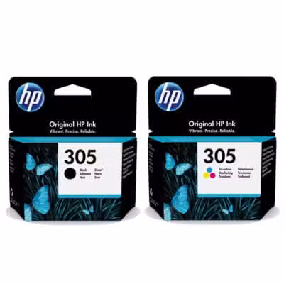 HP 305 Black Original Ink Cartridge (3YM61AE) ~120 Pages 3YM61AE