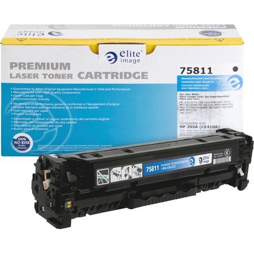 HP 305A Black LaserJet Toner Cartridge (CE410A) 2200 Page Yield CE410A