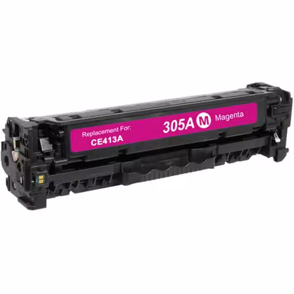 HP 305A Magenta LaserJet Toner Cartridge (CE413A) 2,600 Page Yield CE413A