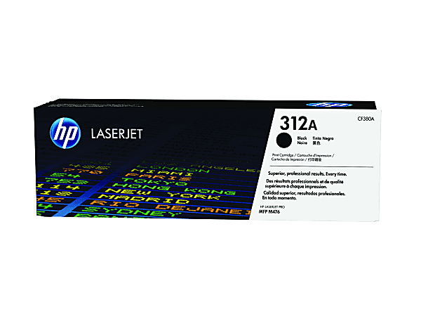 HP 312A Black Toner (CF380A) 2400 Page Yield CF380A