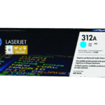 HP 312A Cyan LaserJet Toner Cartridge (CF381A) 2,700 Page Yield CF381A