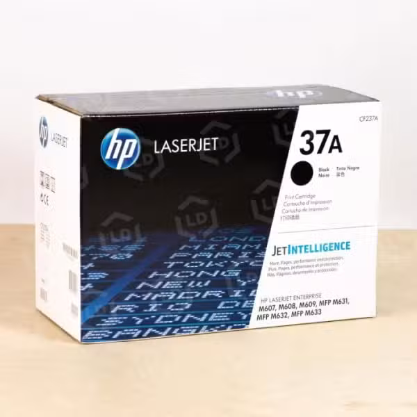 HP 37A Black LaserJet Toner Cartridge (CF237A) 11000 Page Yield CF237A