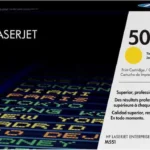 HP 507A Yellow LaserJet Toner Cartridge, 6,000 Page Yield, CE402A CE402A