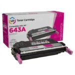 HP 643A Magenta LaserJet Toner Cartridge (Q5953A) 10,000 Page Yield Q5953A