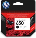 HP 650 Black Ink Cartridge CZ101AE ~360 Page Yield CZ101AE