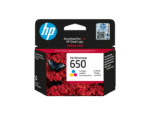 HP 650 CZ102AE Tri-color Original Ink Cartridge (200 Page Yield) CZ102AE