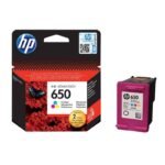 HP 650 CZ102AE Tri-color Original Ink Cartridge (200 Page Yield) CZ102AE