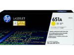 HP 651A Yellow LaserJet Toner Cartridge (CE342A) 16,000 Page Yield CE342A