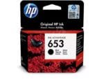 HP 653 Black Original Ink Cartridge (3YM75AE) - 360 Page Yield 3YM75AE