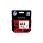 HP 653 Tri-color Ink Cartridge 200 Page Yield 3YM74AE