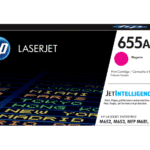 HP 655A Magenta LaserJet Toner Cartridge (CF453A) 10,500 Page Yield CF453A