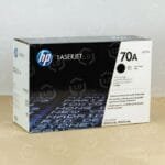 HP 70A Black Toner Cartridge (Q7570A) 15,000 Page Yield Q7570A
