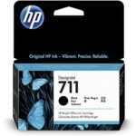HP 711 38-ml Black DesignJet Ink Cartridge (CZ129A) CZ129A