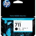 HP 711 38-ml Black DesignJet Ink Cartridge (CZ129A) CZ129A