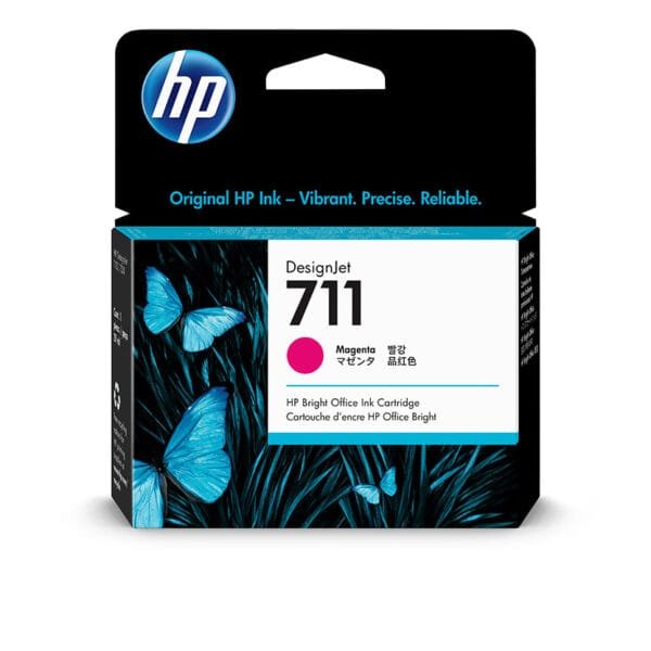 HP 711 Magenta Ink 29ml Cartridge (CZ131A) CZ131A