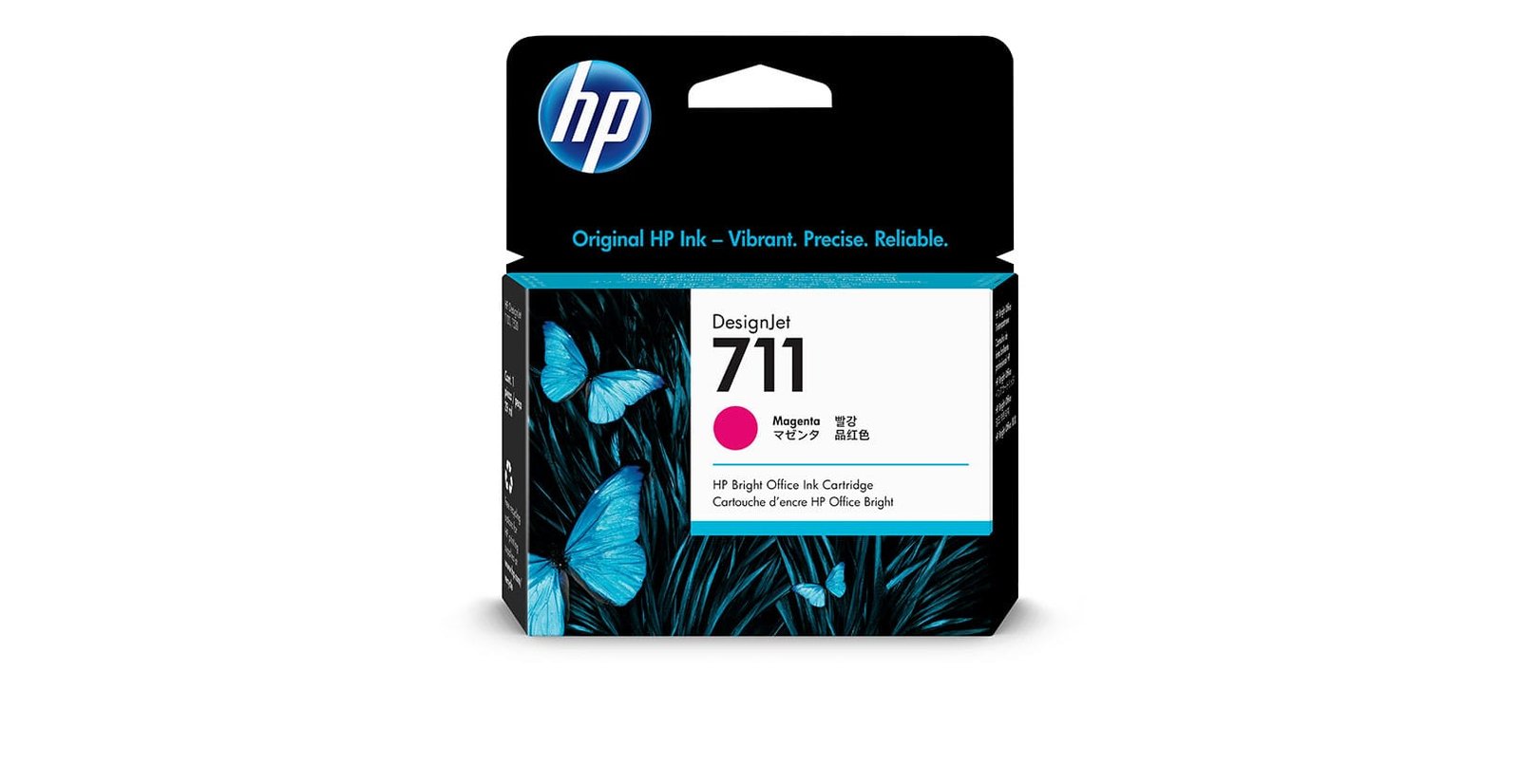 HP 711 Magenta Ink 29ml Cartridge (CZ131A) HP 711 Magenta Ink 29ml Cartridge (CZ131A) CZ131A