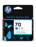 HP 712 29ml Cyan DesignJet Ink Cartridge (3ED67A) 3ED67A