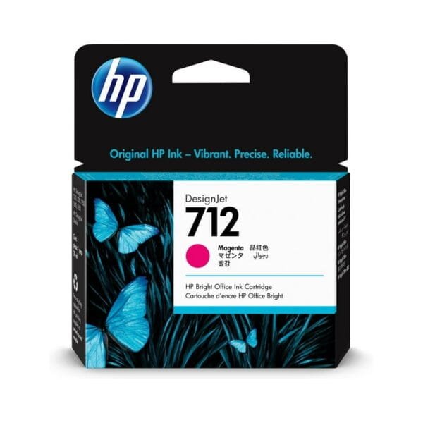 HP 712 29ml Magenta DesignJet Ink Cartridge (3ED68A) 3ED68A