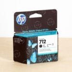 HP 712 38ml Black DesignJet Ink Cartridge (3ED70A) 3ED70A