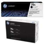 HP 78A Black LaserJet Toner Cartridge, 2100 Page Yield, CE278A CE278A
