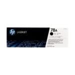 HP 78A Black LaserJet Toner Cartridge, 2100 Page Yield, CE278A CE278A