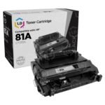 HP 81A Black LaserJet Toner Cartridge (CF281A) 10,500 Page Yield CF281A