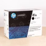 HP 81A Black LaserJet Toner Cartridge (CF281A) 10,500 Page Yield CF281A