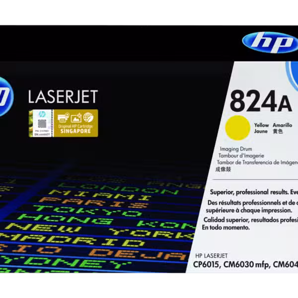 HP 824A Yellow LaserJet Image Drum (CB386A) 23,000 Page Yield CB386A