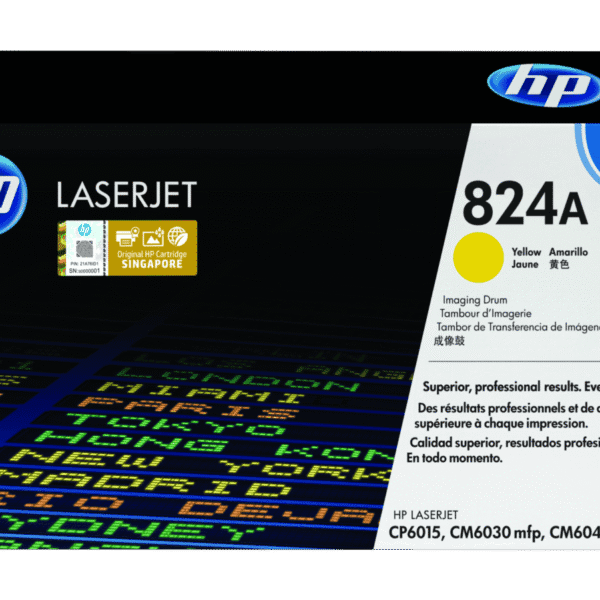 HP 824A Yellow LaserJet Image Drum (CB386A) 23,000 Page Yield CB386A