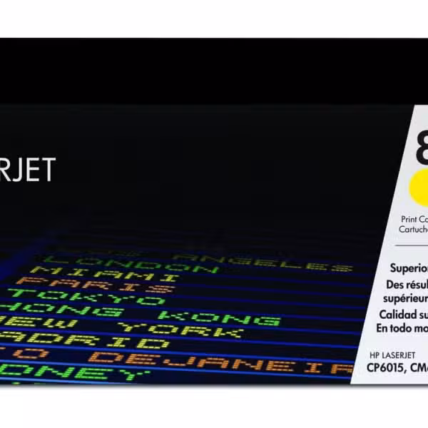 HP 824A Yellow LaserJet Toner Cartridge 21000 Page Yield CB382A CB382A