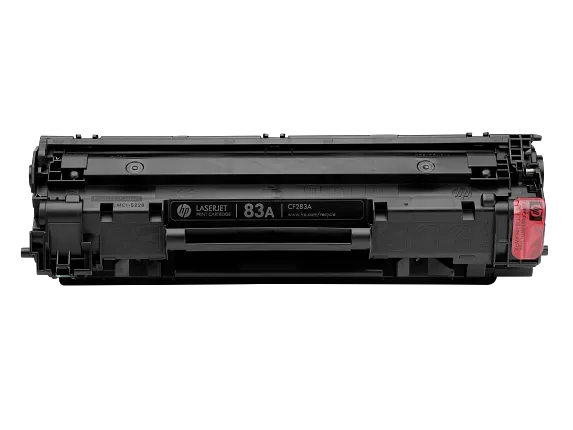 HP 83A Black LaserJet Toner Cartridge CF283A 1500 Page Yield CF283A