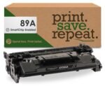 HP 89A Black LaserJet Toner Cartridge (CF289A) 5,000 Page Yield CF289A