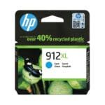 HP 912XL Cyan High Yield Ink Cartridge (3YL81AE) - 825 Page Yield 3YL81AE