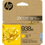 HP 938e EvoMore Yellow Ink Cartridge 1650 Page Yield 4S6Y1PE 4S6Y1PE