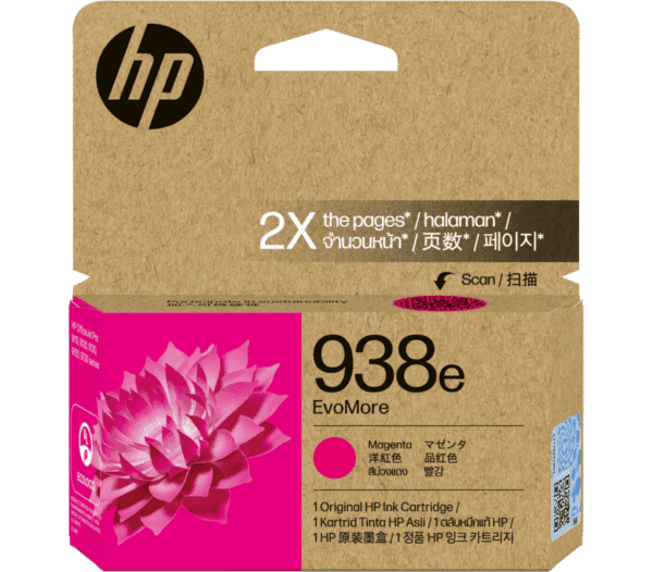 HP 938e Magenta Cartridge EvoMore High Yield 1,600 Pages (4S6Y0PE) 4S6Y0PE