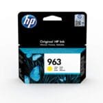 HP 963 Yellow Ink Cartridge (~700 Page Yield) 3JA29AE 3JA29AE