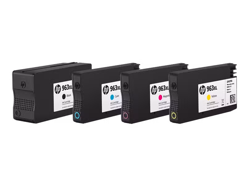 HP 963XL High Yield Cyan Original Ink Cartridge (3JA27AE) 1,600 Page Yield 3JA27AE