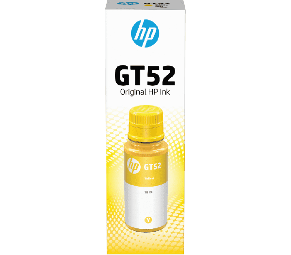 HP GT52 Yellow 70ml Ink Bottle M0H56AE M0H56AE