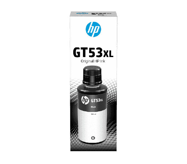 HP GT53XL 135ml Black Ink Bottle 1VV21AE High Yield 1VV21AE