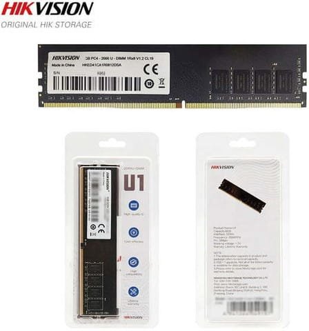 Hikvision 4GB DDR4 3200MHz U-DIMM Desktop RAM Hikvision 4GB DDR4 3200MHz U-DIMM Desktop RAM PROD-RAMS-5