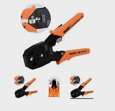 Jakemy JM-CT4-3 3-in-1 RJ45 RJ12 RJ11 Network Crimping Tool