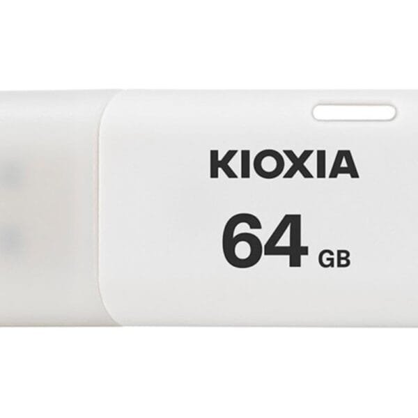 Kioxia TransMemory U202 64GB USB 2.0 Flash Drive White LU202W064GG4