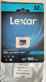 Lexar 32GB 633x microSDHC UHS-I 100MB/s Card LMS0633032G-BNNNG