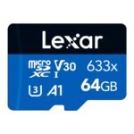 Lexar 633x 64GB microSDXC UHS-I Card 100MB/s LMS0633064G-BNNNG