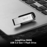 Lexar JumpDrive M400 128GB USB 3.0 Flash Drive LJDM400128G-BNBNG