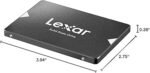 Lexar NS100 128GB 2.5” SATA III SSD 520MB/s LNS100-128RB