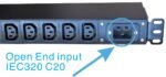 Lightwave 10-Way C13 PDU 1U Rackmount Power Strip PROD-PDU-8