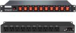 Lightwave 10-Way C13 PDU 1U Rackmount Power Strip PROD-PDU-8