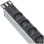 Lightwave 6-Way C13 PDU 1U 19-inch Rackmount PROD-PDU-6