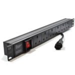 Lightwave 6-Way UK Plug PDU 13A Aluminum 1U Rackmount PROD-PDU-4